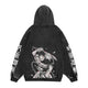 Jujutsu Kaisen Anime Hoodies Men Women 100%Cotton Toji Gothic Manga Sweatshirts Vintage Casual Pullover Fashion Streetwear Daily