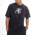 Printed Short Sleeve T-Shirt Casual Summer Wear Men's Street Clothing Men's T-Shirt Washed and Old Comfortable Pop