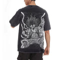 Printed Short Sleeve T-Shirt Casual Summer Wear Men's Street Clothing Men's T-Shirt Washed and Old Comfortable Pop