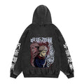 Jujutsu Kaisen Anime Hoodies Men Women 100%Cotton Toji Gothic Manga Sweatshirts Vintage Casual Pullover Fashion Streetwear Daily