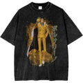 ONE PIECE Monkey D Luffy Gear Shirt Anime Retro T-Shirt Luffy Sauron Designer Illustration Pattern Street Sport Harajuku Summer
